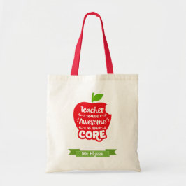 Bolso De Tela Regalo personalizado del profesor (impresionante h