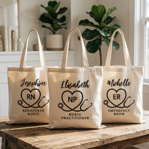 Bolso De Tela Regalo personalizado para enfermera moderna, médic