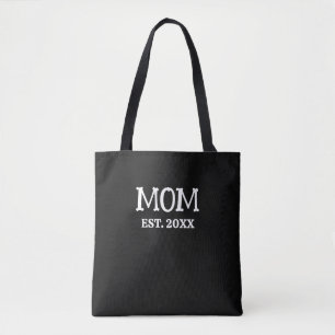 Bolso De Tela Regalo personalizado para mamá minimalista estable