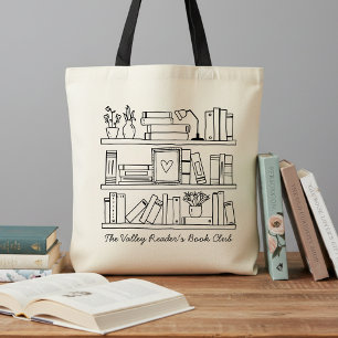 Bolso De Tela Regalo Personalizado para Miembros del Club de Lec
