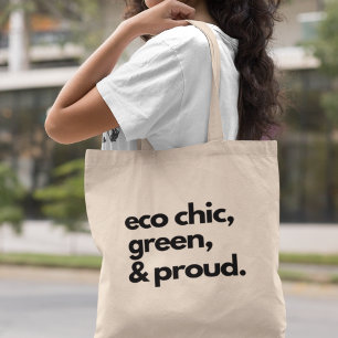 Bolso De Tela Regalo sustentable de la vida verde de la Moda eco