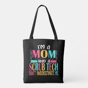Bolso De Tela Regalo técnico técnico de Surg de Scrub Tech Mom