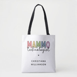 Bolso De Tela Regalo tecnológico de mamografía personalizado Mam
