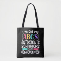 Regalo terapeuta de ABA Comportamiento de ABC Auti