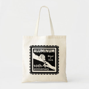 Bolso De Tela Regalo tradicional del décimo aniversario del boda