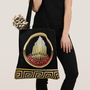 Bolso De Tela Regalo unisex del libro de música de la fachada or