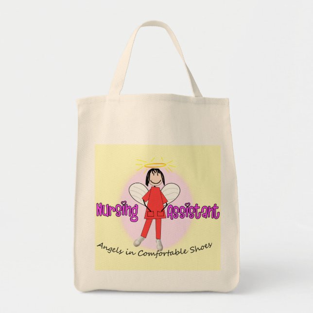 Bolso De Tela Regalos adorables del ayudante de la enfermería (Frente)