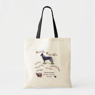 Bolso De Tela Regalos australianos del arte del perro del ganado