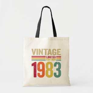 Bolso De Tela Regalos de 39 años Vintage 1983 39º regalo de cump