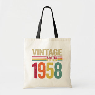 Bolso De Tela Regalos de 64 años Vintage 1958 Regalo de 64 año