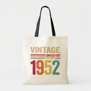 Bolso De Tela Regalos de 70 años Vintage 1952 70º regalo de cu