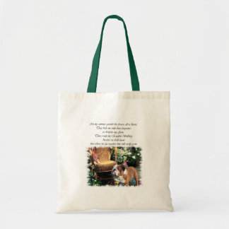 Bolso De Tela Regalos de arte de Bulldog en inglés