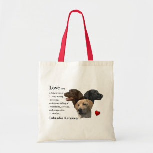 Bolso De Tela Regalos de arte de Labrador Recuperador