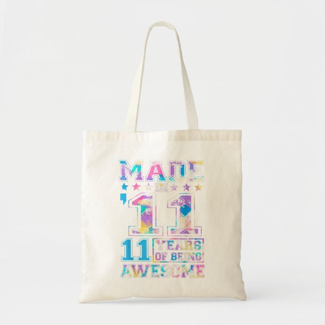 Bolso De Tela Regalos de Chicas de 11 años por regalo de cumplea (Frente)