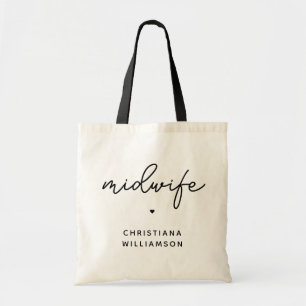 Bolso De Tela Regalos de comadronas de agradecimiento de persona