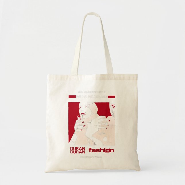 Bolso De Tela Regalos de día para Duran Duran Exitosa Banda Cute (Frente)