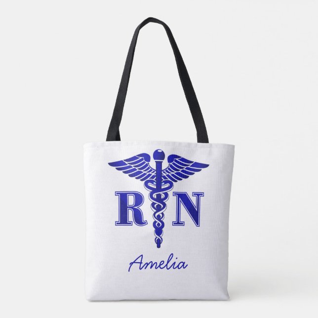 Bolso De Tela Regalos de enfermeras y mujeres registradas (Reverso)