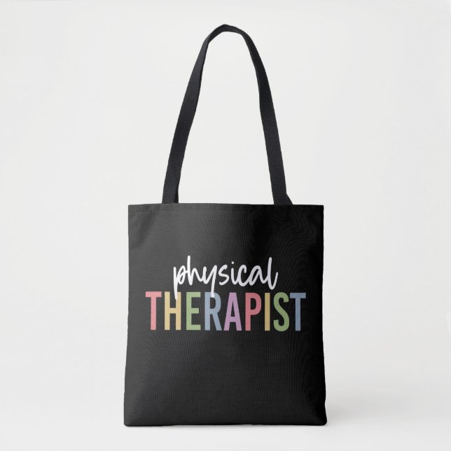 Bolso De Tela Regalos de fisioterapia física del terápico PT de  (Anverso)