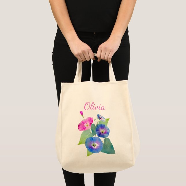 Bolso De Tela Regalos de flores de nacimiento de septiembre Glor (Anverso (producto))