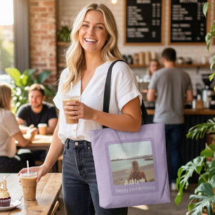 Bolso De Tela Regalos de Fotos Personalizados para una Chica de