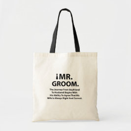 Bolso De Tela Regalos de Groom Bacheler Party