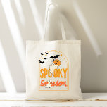Bolso De Tela Regalos de Halloween retro de época de época de fa<br><div class="desc">Retro de cosecha de temporada espumosa Halloween bolso de tote vintage retro lindos fantasmas jack-o-lanterns bolsa de tote,  regalos de Halloween para ella,  regalos de Halloween para mamá,  bolso de tote de Halloween</div>