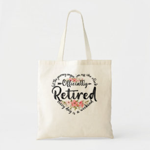 Bolso De Tela Regalos de Jubilación Oficialmente Retirados del C