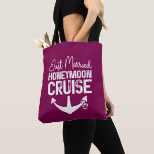 Bolso De Tela Regalos de juego de crucero con luna de miel recié