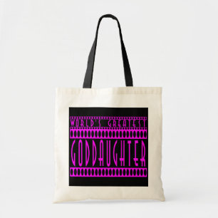Bolso De Tela Regalos de las ahijadas: La ahijada más grande de