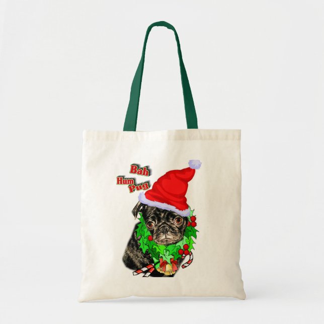 Bolso De Tela Regalos de Navidades divertidos (Frente)