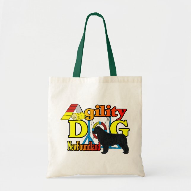 Bolso De Tela Regalos de Newfoundland (Frente)