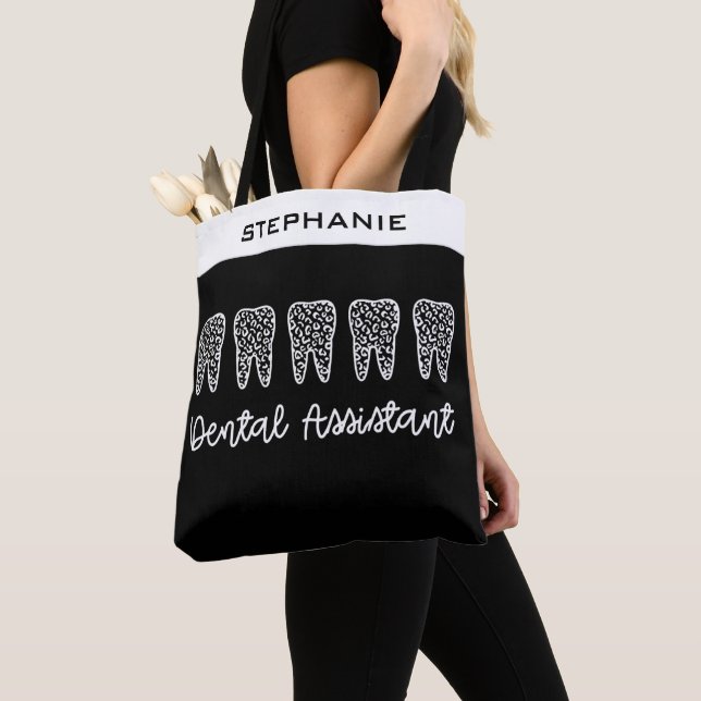 Bolso De Tela Regalos de personalizado de Auxiliar Dental | Dent (Detalle)