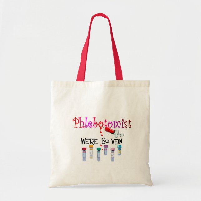 Bolso De Tela Regalos de Phlebotomist (Frente)