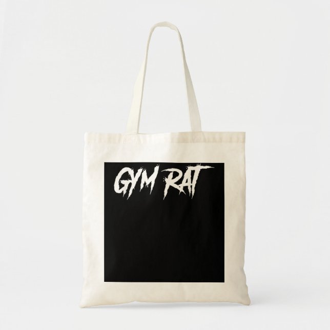 Bolso De Tela Regalos De Rata De Gimnasio Hombres Ropa Esencial  (Frente)