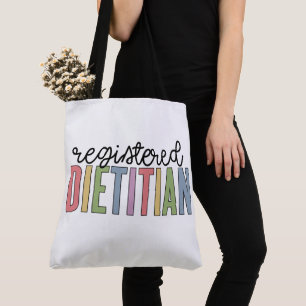Bolso De Tela Regalos de RD multicolores de dietista registrados