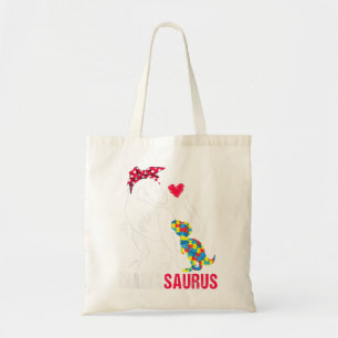 Bolso De Tela Regalos de ropa de los dinosaurios Mamasaurus T re
