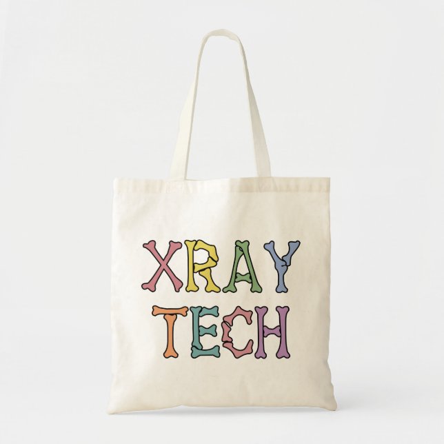 Bolso De Tela Regalos de Xray Tech X-ray Technologist (Frente)