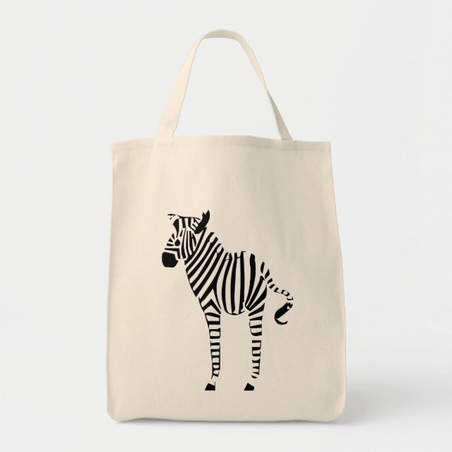Bolso De Tela Regalos de Zebra Lovers (Frente)