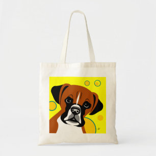 Bolso De Tela Regalos del amante del perro del boxeador