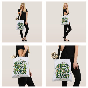 Bolso De Tela Regalos del Día de la Madre Tendencia Mejor Mamá