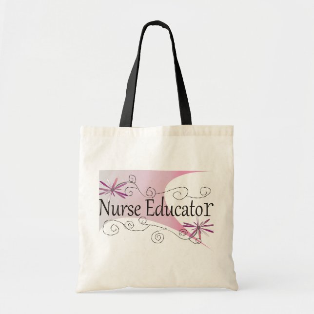Bolso De Tela Regalos del educador de la enfermera (Frente)