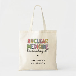 Bolso De Tela Regalos del personalizado Técnico de Medicina Nucl