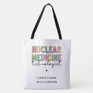 Bolso De Tela Regalos del personalizado Técnico de Medicina Nucl