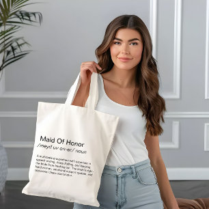 Bolso De Tela Regalos divertidos de definición de propuesta de d