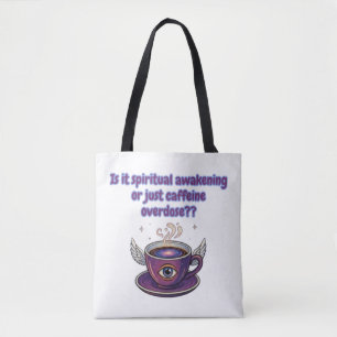 Bolso De Tela Regalos divertidos de sobredosis de cafeína Desper