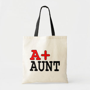 Bolso De Tela Regalos divertidos para las tías: A+ Tía