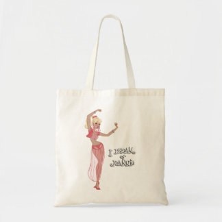 Bolso De Tela Regalos Idea Sueño de Jeannie Great Gift