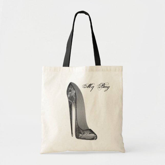 Bolso De Tela Regalos maravillosos del arte del zapato del (Frente)