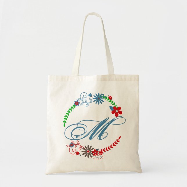 Bolso De Tela Regalos monogramados de Personalizado de Tote de G (Frente)