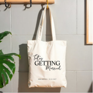 Bolso De Tela Regalos para Novia Antes de la Boda Nombre de la